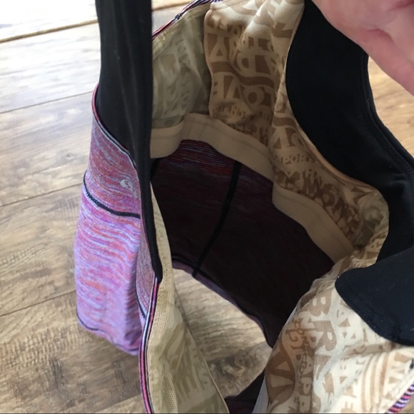 Lululemon striped pink Scoop neck tank 4 - Picture 4 of 5